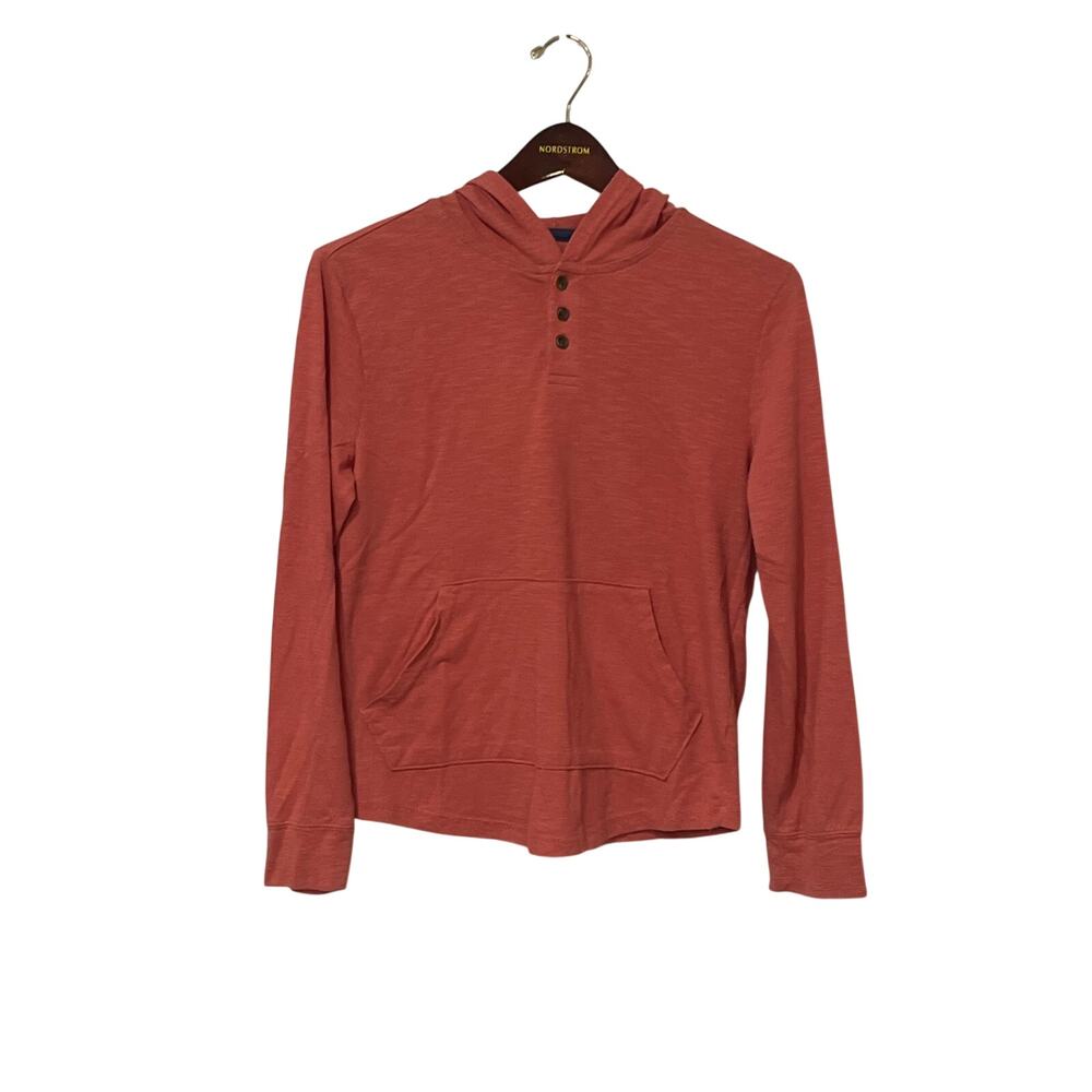 Sonoma, Kids Long Sleeve Henley with Hood, Size Youth L, 1524Y